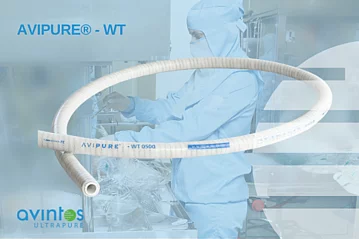 AVIPURE® - WT Drahtverstärkte Silikonschläuche mit PTFE Inliner